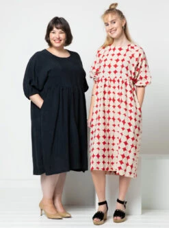 Style Arc - Hope Woven Dress Pattern (UK 18-30) 10 Style Arc - Hope Woven Dress Pattern (UK 18-30) -Croft Mill Store hope woven dress pattern style arc 1