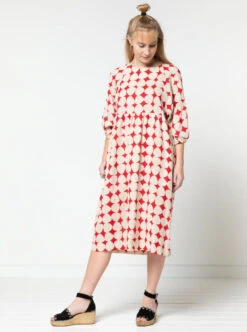 Style Arc - Hope Woven Dress Pattern (UK 18-30) 11 Style Arc - Hope Woven Dress Pattern (UK 18-30) -Croft Mill Store hope woven dress pattern style arc 2