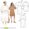 Style Arc - Hope Woven Dress Pattern (UK 18-30) 1 Style Arc - Hope Woven Dress Pattern (UK 18-30) -Croft Mill Store hope woven dress pattern style arc cover