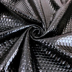 Hopelessly Devoted 9 Hopelessly Devoted -Croft Mill Store hopelessly devoted knitted coated dotty black polyester jersey fabric texture fabric photo 1