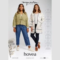 Megan Nielsen - Hovea Jacket & Coat Pattern (Sizes 0-20)