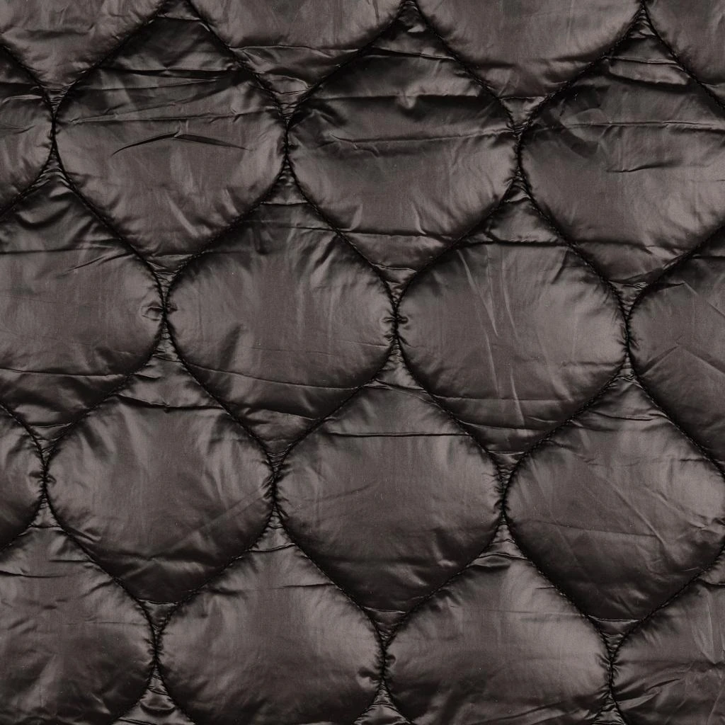 Howarth - Plain Quilted Fabric - Black 4 Howarth - Plain Quilted Fabric - Black - Image 2