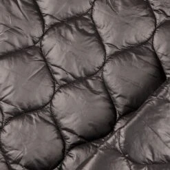 Howarth - Plain Quilted Fabric - Black