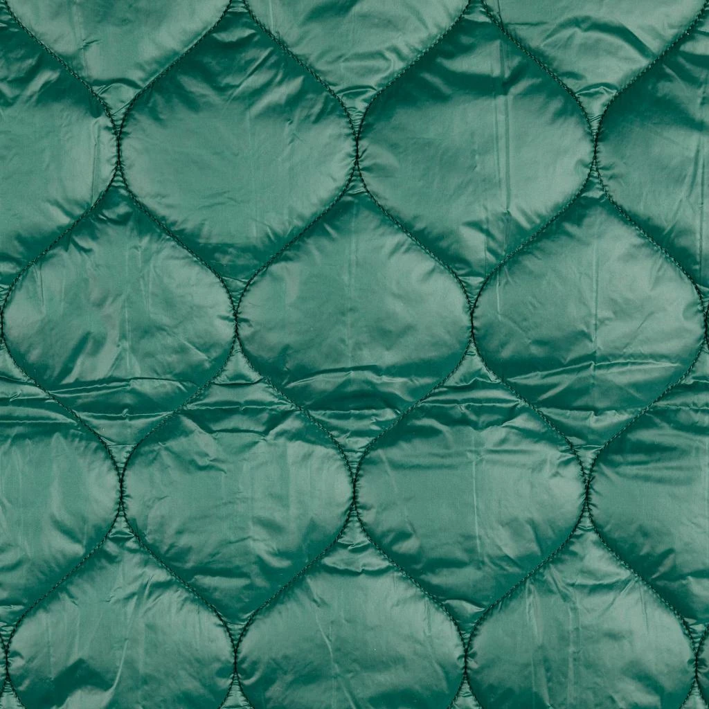 Howarth - Plain Quilted Fabric - Green 4 Howarth - Plain Quilted Fabric - Green - Image 2