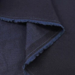 6oz Denim - Indigo Dreams 7 6oz Denim - Indigo Dreams -Croft Mill Store indigo dreams denim lightweight 6oz soft blue cotton fabric fold