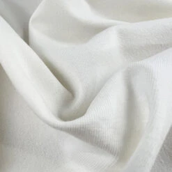 Heaven Sent - Interlock Cotton 6 Heaven Sent - Interlock Cotton -Croft Mill Store interlock cotton lycra ivory white jersey fabric cu