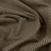 Cagna Italia 1 Cagna Italia -Croft Mill Store italian brown houndstooth weave cotton trouser fabric cagna italia cu