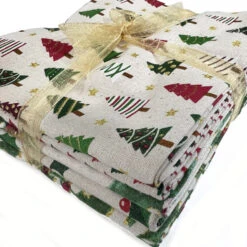 JL - Christmas Fat Quarter - Jazzy Trees