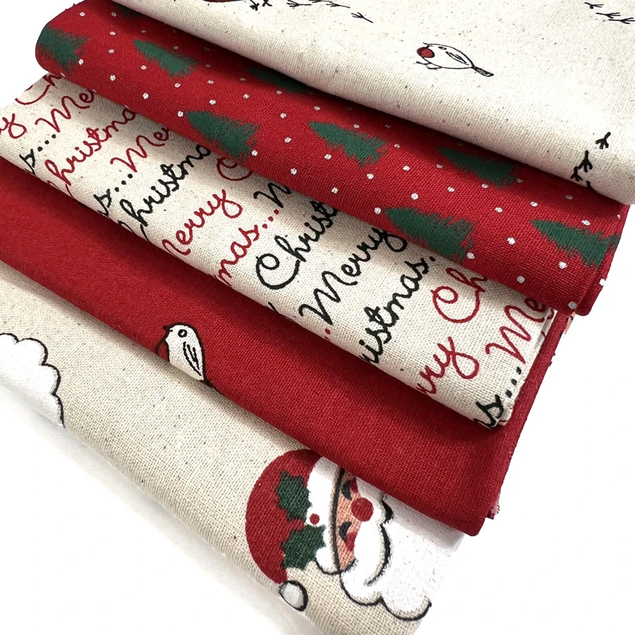 JL - Christmas Fat Quarter - Rockin Robin 4 JL - Christmas Fat Quarter - Rockin Robin - Image 2