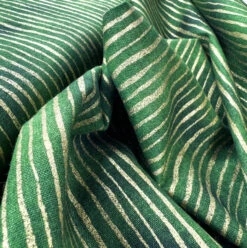JL Christmas - Silent Night - Green 7 JL Christmas - Silent Night - Green -Croft Mill Store john louden christmas cotton fabric green gold stripe silent night cu