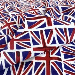 Union Jack - RWB 8 Union Jack - RWB -Croft Mill Store jubilee union jack cotton fabric cub 2