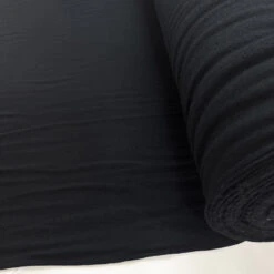 Wider Than A Mile - Black 9 Wider Than A Mile - Black -Croft Mill Store knitted cotton fabric wider than a mile black roll