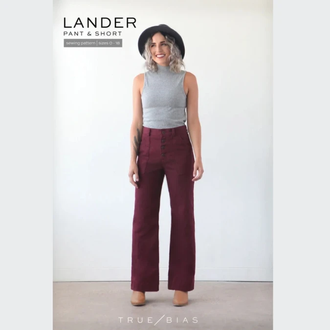 True Bias - Lander Pant & Short Pattern (Sizes 0-18) 3 True Bias - Lander Pant & Short Pattern (Sizes 0-18)