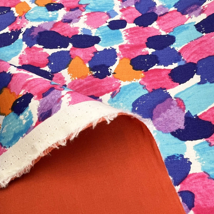 Liberty Bonded Cotton - Pink 4 Liberty Bonded Cotton - Pink - Image 2