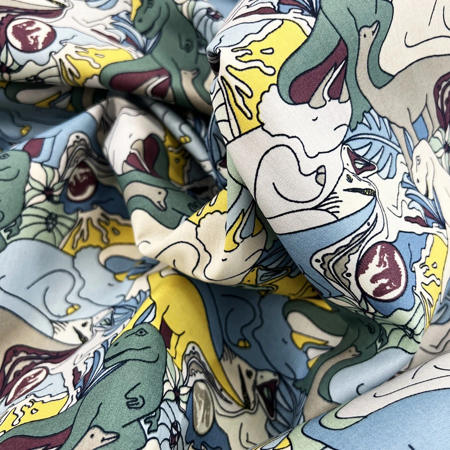 Licensed Cotton - Prehistoric Times 3 Licensed Cotton - Prehistoric Times