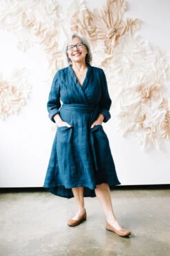 Sew Liberated - Lichen Duster Coat & Dress Pattern (Sizes 0-30) 13 Sew Liberated - Lichen Duster Coat & Dress Pattern (Sizes 0-30) -Croft Mill Store lichen duster coat and dress pattern by sew liberated 5