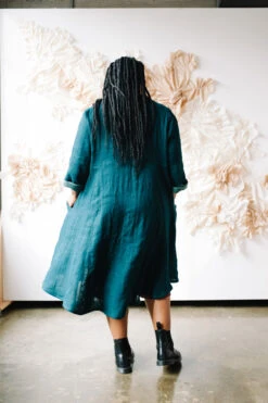 Sew Liberated - Lichen Duster Coat & Dress Pattern (Sizes 0-30) 17 Sew Liberated - Lichen Duster Coat & Dress Pattern (Sizes 0-30) -Croft Mill Store lichen duster coat and dress pattern by sew liberated 9