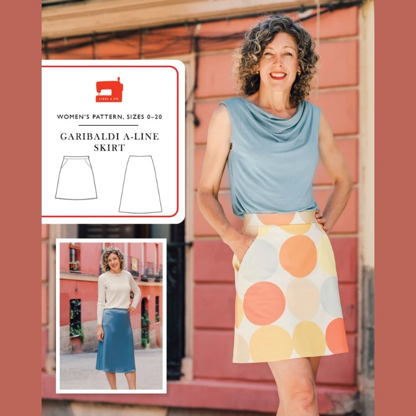 Liesl + Co - Garibaldi A Line Skirt Sewing Pattern (Sizes: 0-20) 3 Liesl + Co - Garibaldi A Line Skirt Sewing Pattern (Sizes: 0-20)