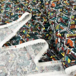 Premium Cotton - City Explorer 8 Premium Cotton - City Explorer -Croft Mill Store little johnny urban gamer premium cotton fabric city explorer fold