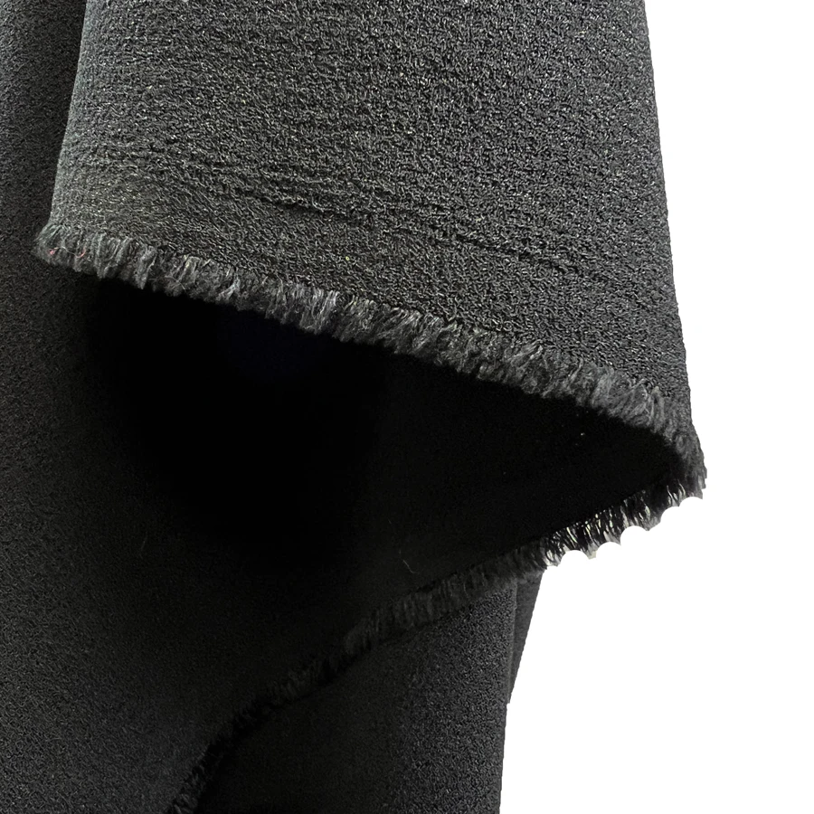 Lona Crepe - Black 4 Lona Crepe - Black - Image 2