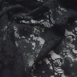 Stretch Black Dress Lace