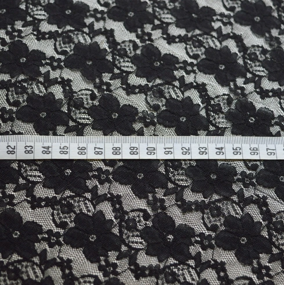 Stretch Black Dress Lace 4 Stretch Black Dress Lace - Image 2