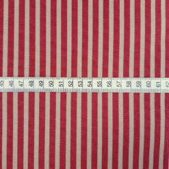 Luxe - Canvas - Henley Red -Croft Mill Store luxe water resistant canvas henley red water resistant striped canvas scaled fabric photo fabric photo