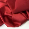 Luxury Satin Backed Crepe - Red -Croft Mill Store luxury satin backed crepe red dressmaking fabric cu1