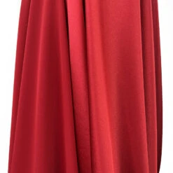 Luxury Satin Backed Crepe - Red 8 Luxury Satin Backed Crepe - Red -Croft Mill Store luxury satin backed crepe red dressmaking fabric drape