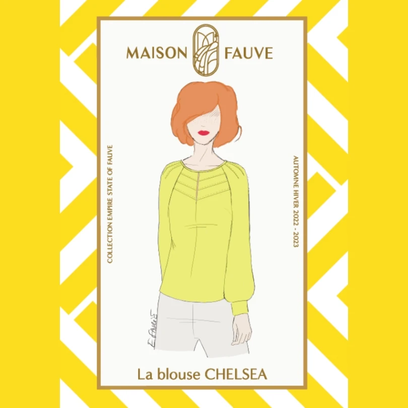 Maison Fauve - Chelsea Blouse Pattern 3 Maison Fauve - Chelsea Blouse Pattern