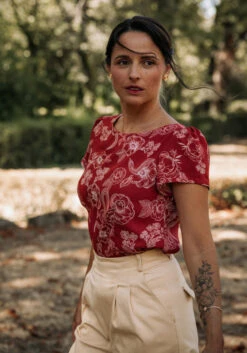 Maison Fauve - Cicadella Blouse Sewing Pattern -Croft Mill Store maison fauve cicadella blouse pattern 2