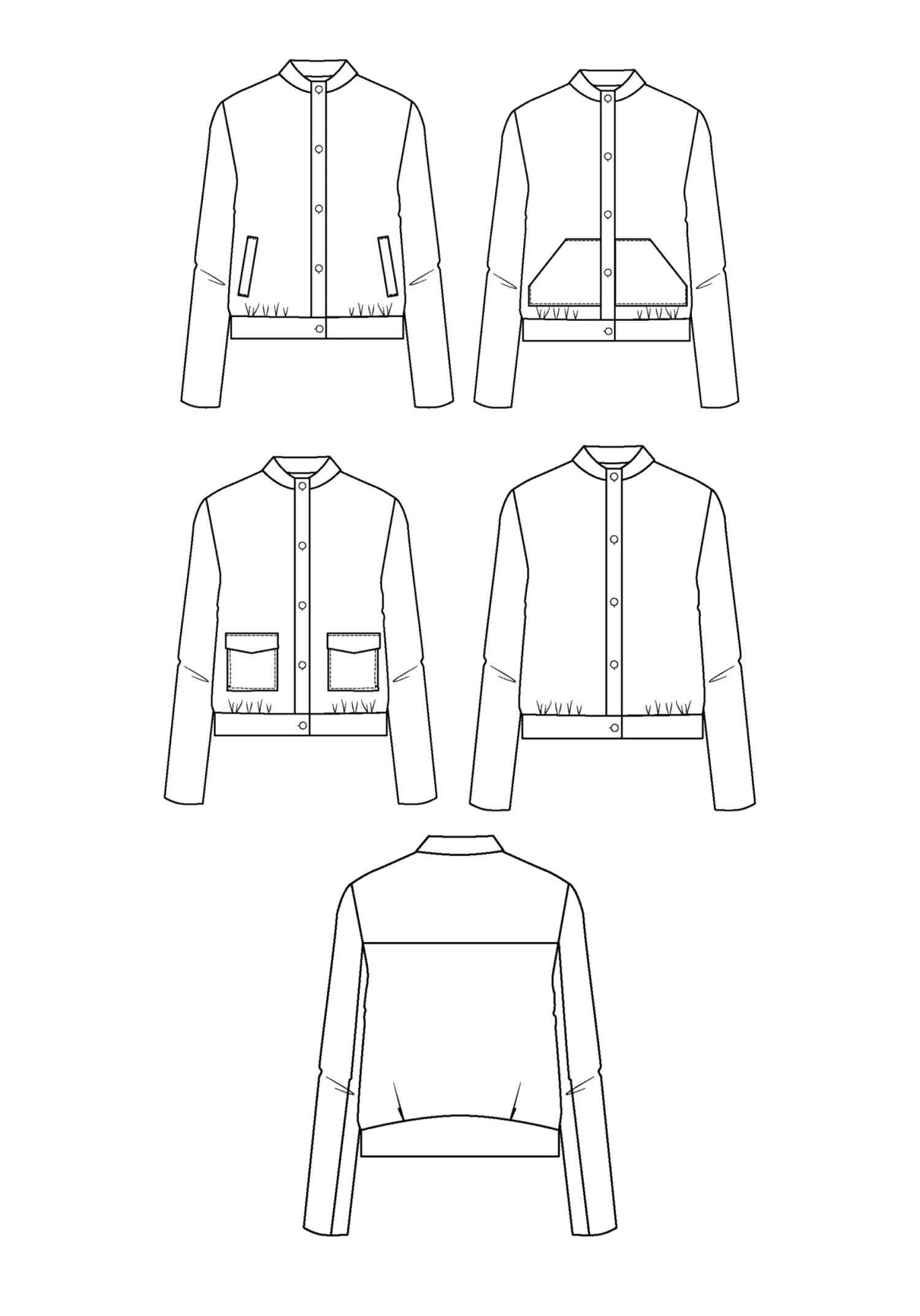 Maison Fauve - Dandelion Jacket Sewing Pattern 16 Maison Fauve - Dandelion Jacket Sewing Pattern - Image 14