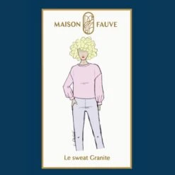 Maison Fauve - Granite Sweatshirt Pattern