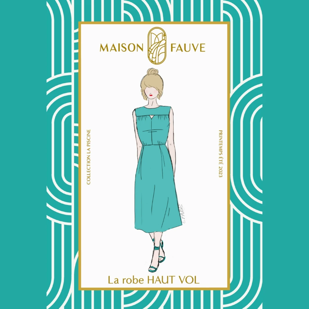 Maison Fauve - Haut Vol Dress Pattern 3 Maison Fauve - Haut Vol Dress Pattern