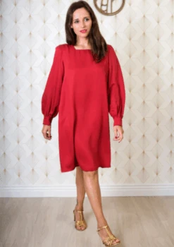 Maison Fauve - Lauren Blouse Dress Pattern 17 Maison Fauve - Lauren Blouse Dress Pattern -Croft Mill Store maison fauve lauren blouse dress sewing pattern 4