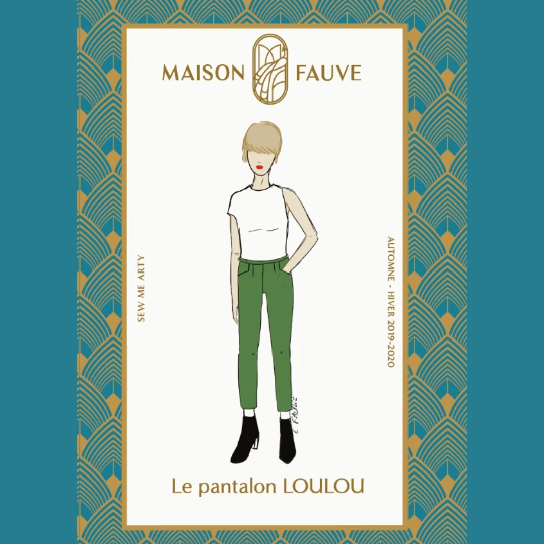 Maison Fauve - Loulou Cigarette Trousers Pattern 3 Maison Fauve - Loulou Cigarette Trousers Pattern