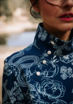 Maison Fauve - Soliflore Dress Blouse Pattern -Croft Mill Store maison fauve soliflore dress blouse pattern 2