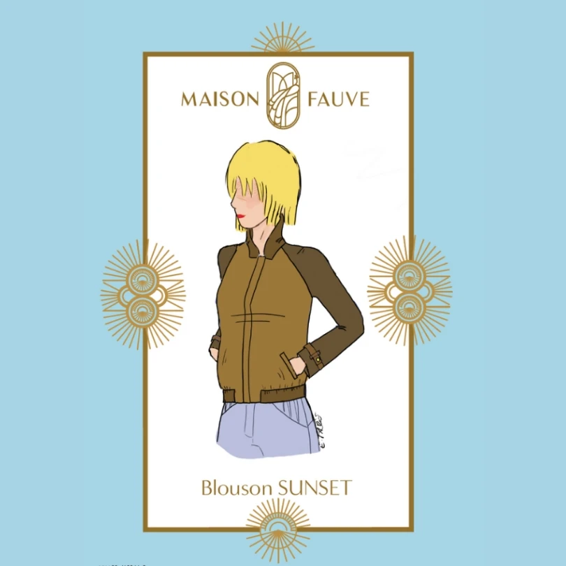 Maison Fauve - Sunset Jacket Pattern 3 Maison Fauve - Sunset Jacket Pattern