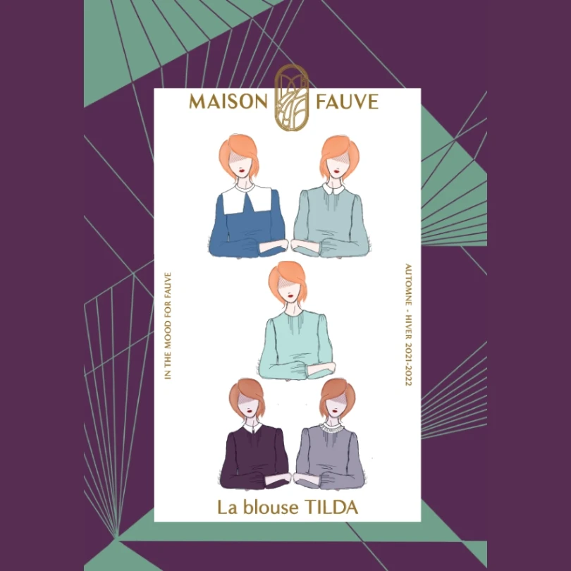 Maison Fauve - Tilda Blouse Pattern 3 Maison Fauve - Tilda Blouse Pattern