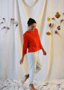 Maison Fauve - Violette Blouse Pattern -Croft Mill Store maison fauve violette 1