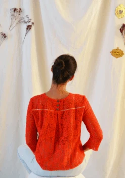 Maison Fauve - Violette Blouse Pattern -Croft Mill Store maison fauve violette 2