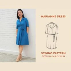 Wardrobe By Me - Marianne Dress Pattern (Sizes 0-24)