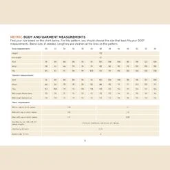 Wardrobe By Me - Marianne Dress Pattern (Sizes 0-24) 13 Wardrobe By Me - Marianne Dress Pattern (Sizes 0-24) -Croft Mill Store marianne dress pattern wardrobe by me metric