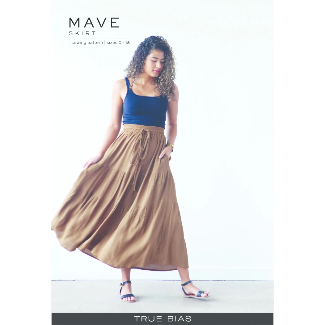 True Bias - Mave Skirt Pattern (Sizes 0-18) 3 True Bias - Mave Skirt Pattern (Sizes 0-18)