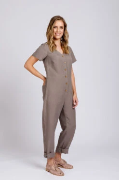 Megan Nielsen - Durban Jumpsuit & Romper Pattern (Sizes 0-20) -Croft Mill Store megan nielsen durban jumpsuit and romper 6