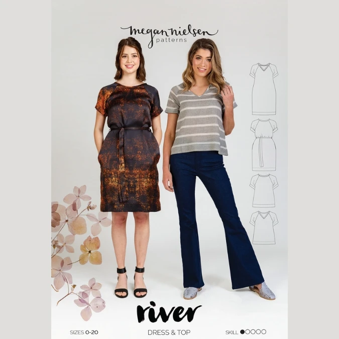 Megan Nielsen - River Dress & Top Pattern (Sizes 0-20) 3 Megan Nielsen - River Dress & Top Pattern (Sizes 0-20)