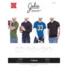 Jalie - Men's/Boys T Shirt Pattern (27 Sizes) 1 Jalie - Men's/Boys T Shirt Pattern (27 Sizes) -Croft Mill Store men s t shirt s pattern jalie cover