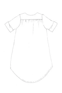 Merchant & Mills - Dress Shirt Pattern (Sizes 20-28) 18 Merchant & Mills - Dress Shirt Pattern (Sizes 20-28) -Croft Mill Store merchant mills dress shirt pattern sizes 20 28 sketch3