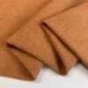 Merino Lambswool - Orange 2 Merino Lambswool - Orange -Croft Mill Store merino lambswool orange british suiting fabric fold