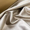 Leatherette - Champagne -Croft Mill Store metallic leatherette fabric dull gold champagne cu